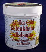 Anika Gold Gelenkhaut Balsam eine Haut Spezial Creme mit Propolis für die Haut und Gelenke